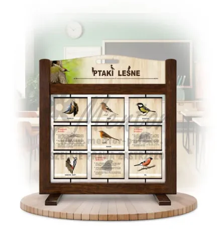 Seria poznawcza (gra mobilna) - Ptaki leśne (wersja ilustrowana)