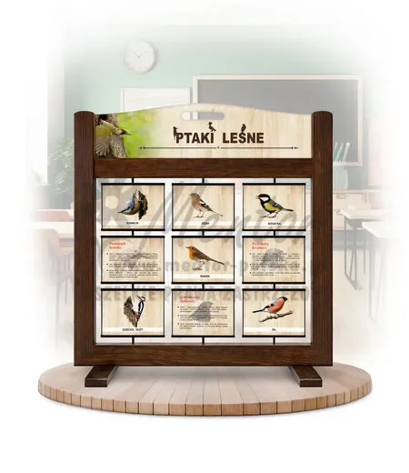 Seria poznawcza (gra mobilna) - Ptaki leśne (wersja ilustrowana)