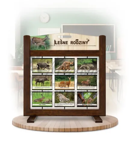 Seria poznawcza (gra mobilna) - Ssaki - leśne rodziny