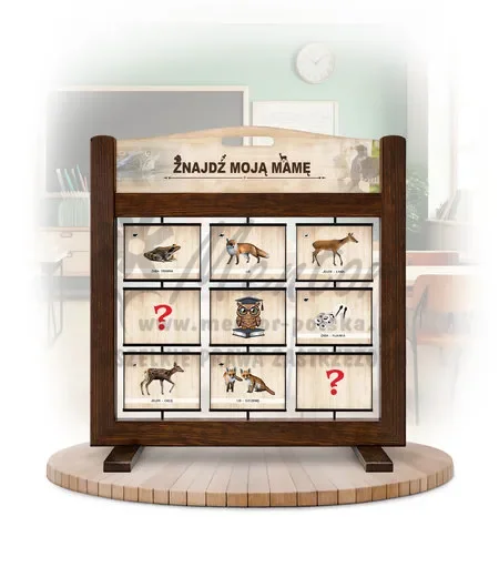 Pamięciówka (gra mobilna) - Znajdź moją mamę kolor brąz