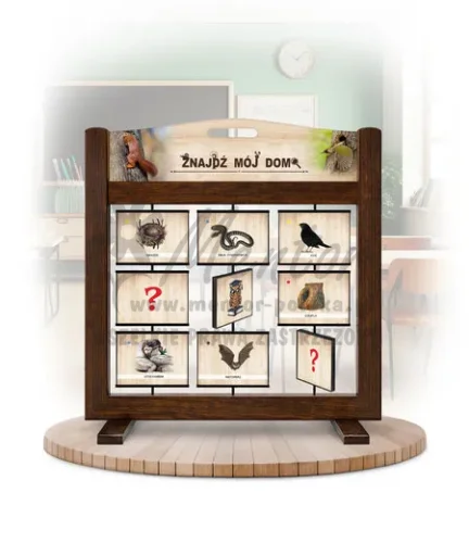 Pamięciówka (gra mobilna) - Znajdź mój dom kolor brąz