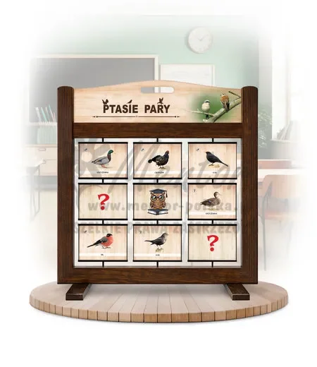 Pamięciówka (gra mobilna) - Ptasie pary kolor brąz