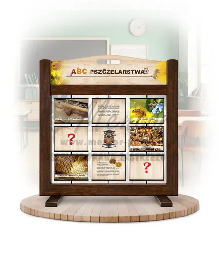 Pamięciówka (gra mobilna) - ABC Pszczelarstwa kolor brąz