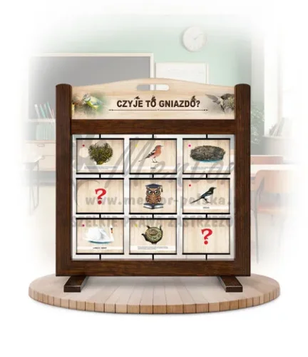 Pamięciówka (gra mobilna) - Czyje to gniazdo? kolor brąz