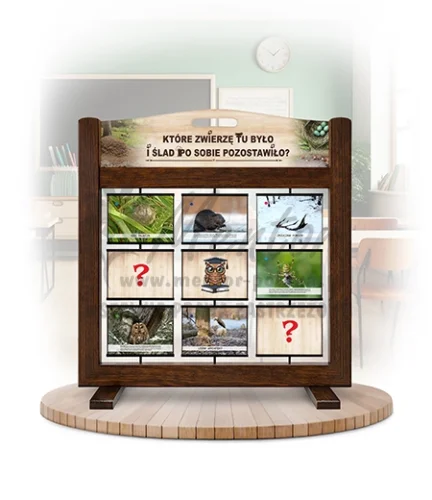Pamięciówka (gra mobilna) - Które zwierzę tu było i ślad po sobie pozostawiło? kolor brąz