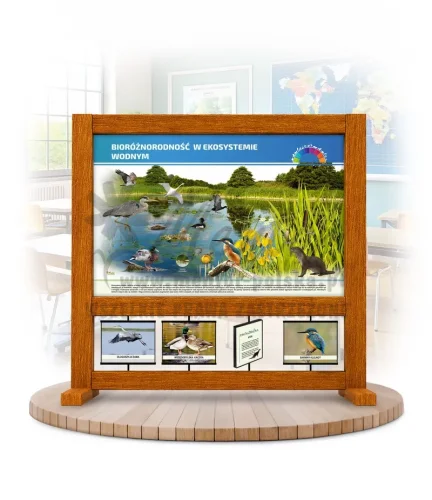 Seria Bio (mobilna) - Bioróżnorodność w ekosystemie wodnym kolor dąb