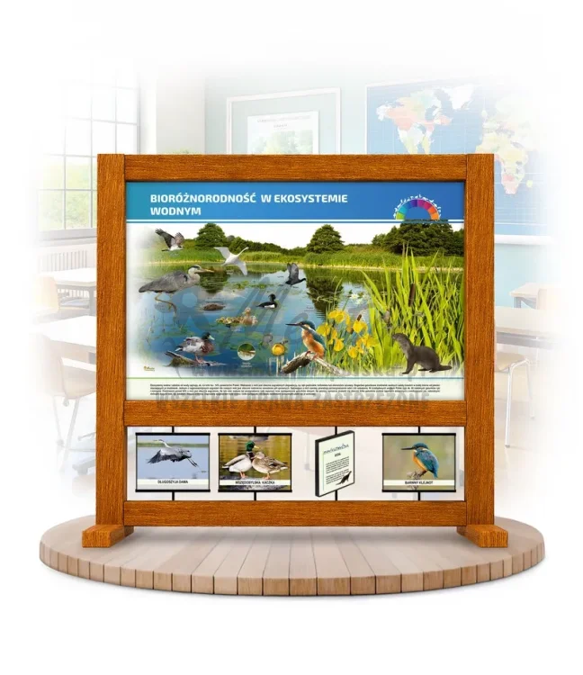 Seria Bio (mobilna) - Bioróżnorodność w ekosystemie wodnym kolor dąb