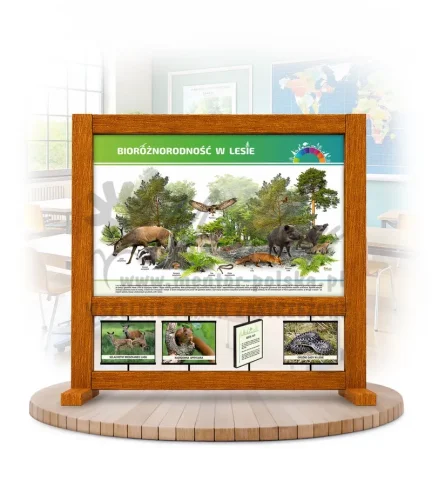 Seria Bio (mobilna) - Bioróżnorodność w lesie kolor dąb