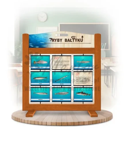 Seria poznawcza (gra mobilna) - Ryby Bałtyku kolor dąb