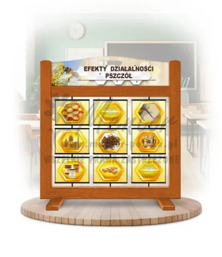 Seria poznawcza (gra mobilna) - Efekty działalności pszczół kolor dąb