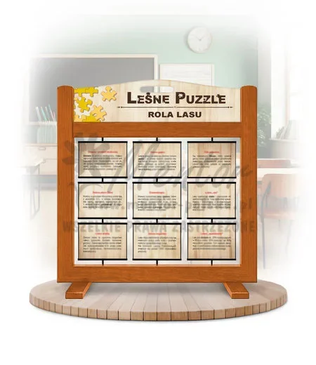 Leśne puzzle (gra mobilna) - Rola Lasu_rewers kolor dąb