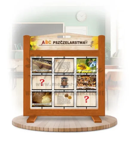 Pamięciówka (gra mobilna) - ABC Pszczelarstwa kolor dąb