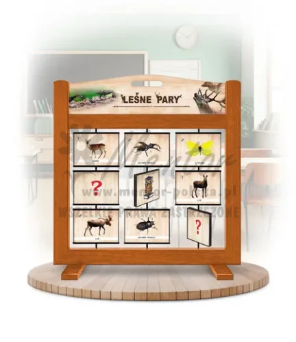 Pamięciówka (gra mobilna) - Leśne pary kolor dąb