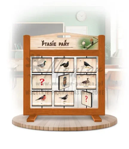 Pamięciówka (gra mobilna) - Ptasie pary kolor dąb