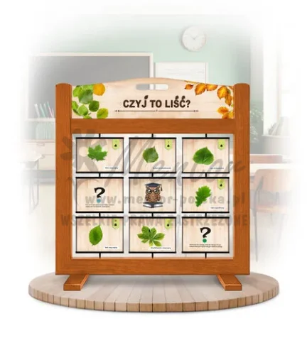 Pamięciówka (gra mobilna) - Czyj to liść? kolor dąb