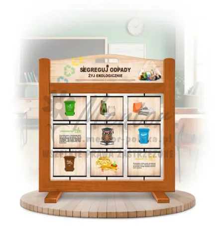 Pamięciówka (gra mobilna) - Segreguj - żyj ekologicznie kolor dąb