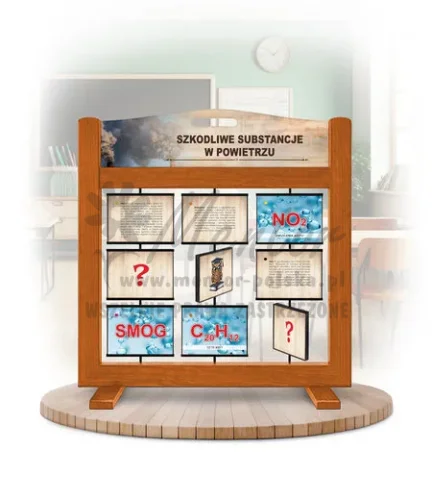 Pamięciówka (gra mobilna) - Szkodliwe substancje w powietrzu kolor dąb