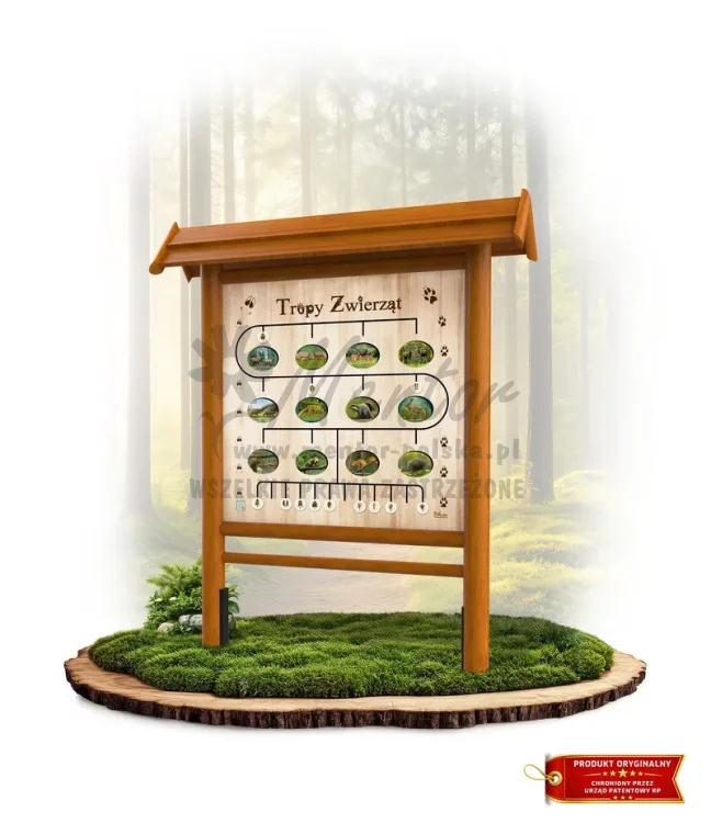Labirynt Natury (typ S) - Tropy zwierząt_dąb
