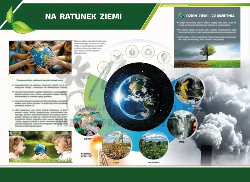 PROMOCJA! Tablica ekologiczna - Na ratunek Ziemi