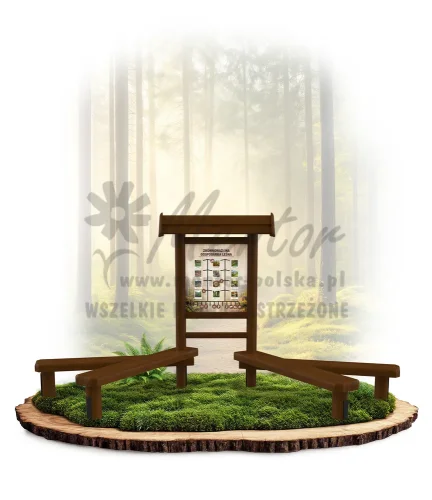 LN51 - Zrównoważona gospodarka leśna, kolor brąz