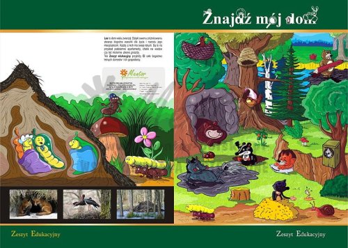 ZESZYT EDUKACYJNY "Znajdź mój dom"