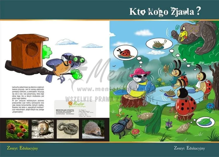 ZESZYT EDUKACYJNY "Kto kogo zjada"