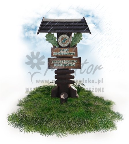 Wtacz na palu średnicy 40 cm