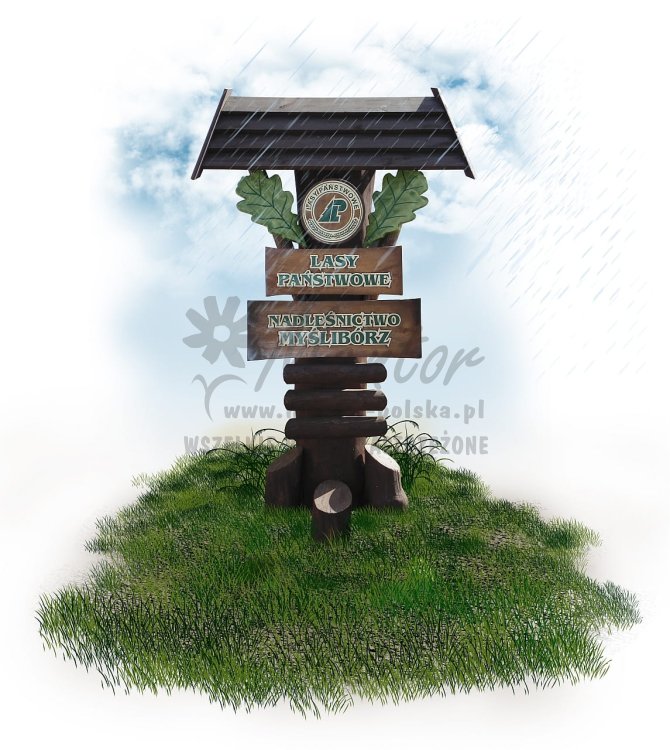 Wtacz na palu średnicy 40 cm