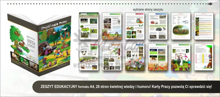 ZESZYT EDUKACYJNY "Znajdź moją mamę"
