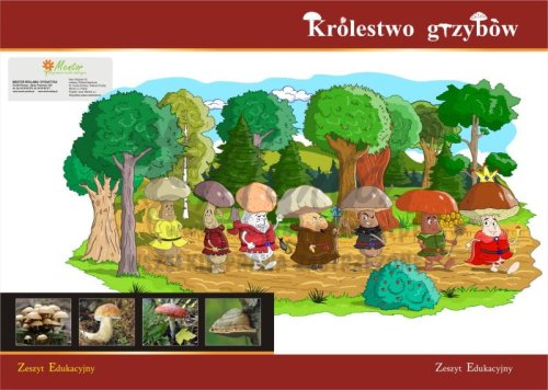 ZESZYT EDUKACYJNY "Królestwo grzybów"