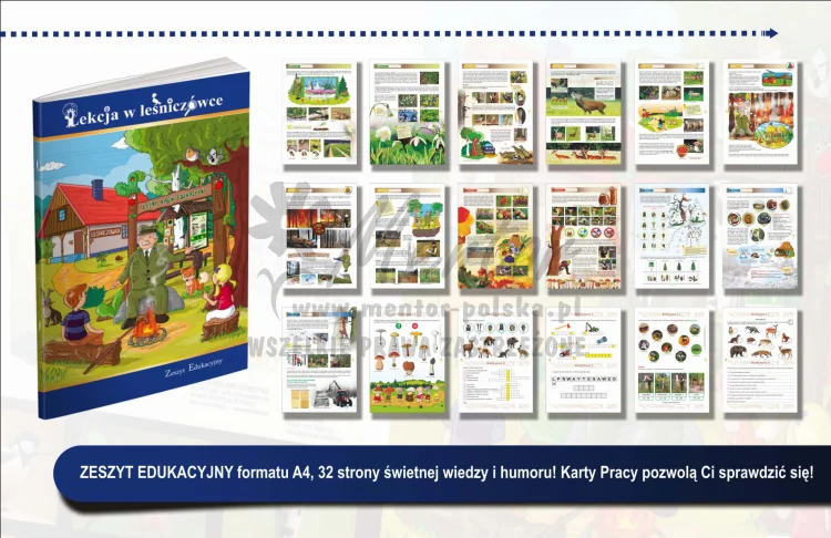 ZESZYT EDUKACYJNY "Lekcja w leśniczówce"