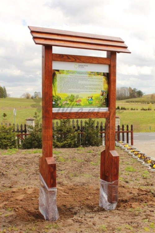 Stelaż drewniany dębowy SD09 - przed montażem