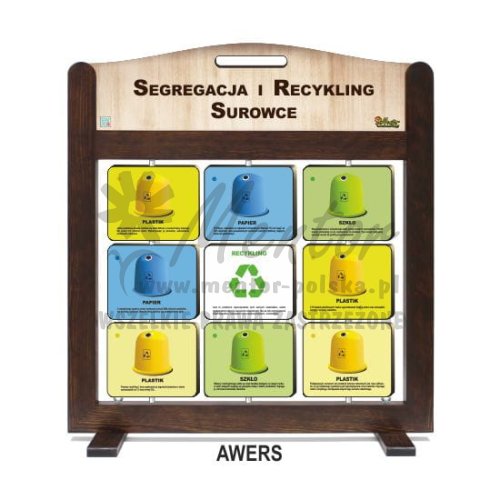 GRA MOBILNA (PAMIĘCIÓWKA) - SUROWCE WTÓRNE - (wizualizacja poglądowa)