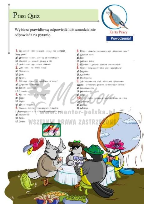 ZESZYT EDUKACYJNY "Tajemnice ptaków leśnych"