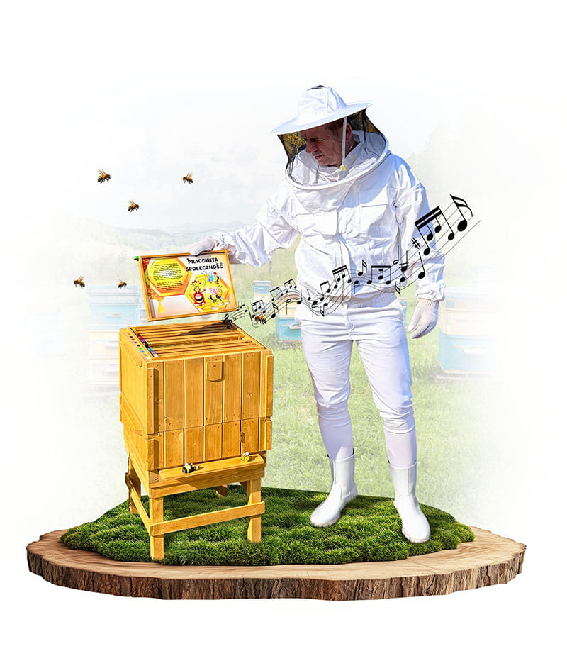 Interaktywny ul dźwiękowy Mentor - widok ogólny produktu